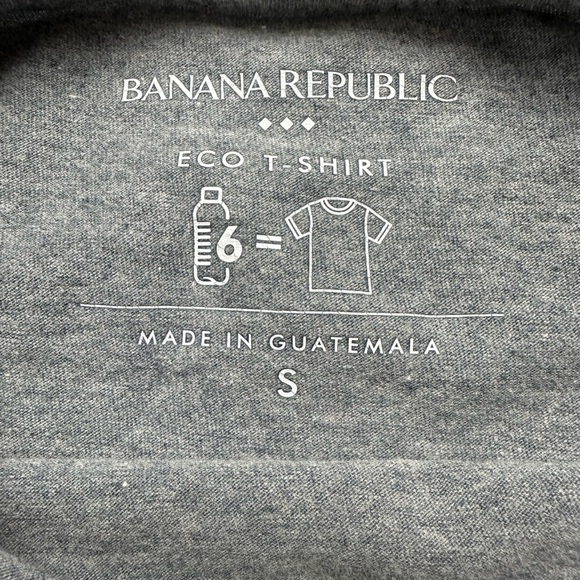 Banana Republic Gray Graphic Blouse - Picture 2 of 3